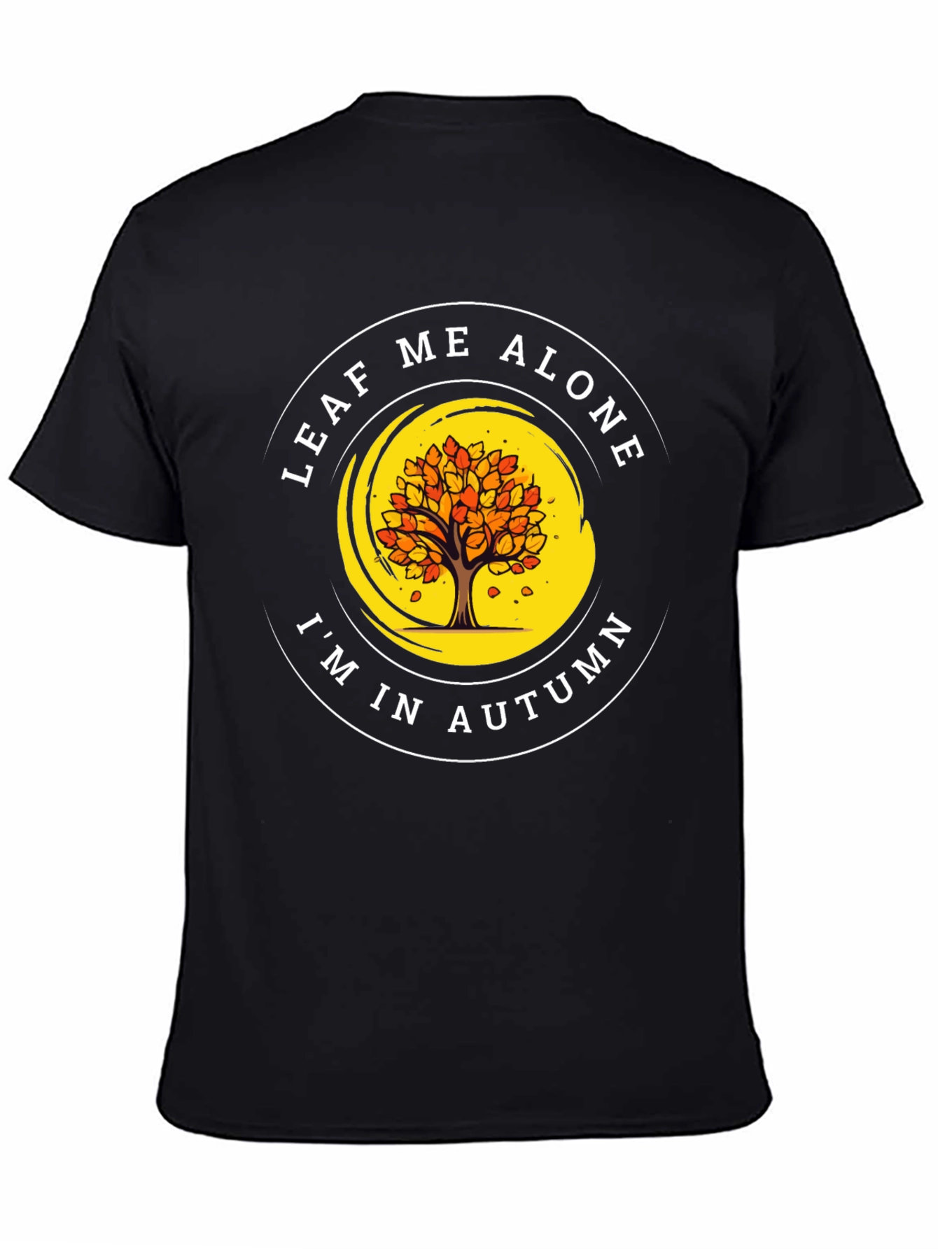 Leaf Me Alone Autumn T-Shirt