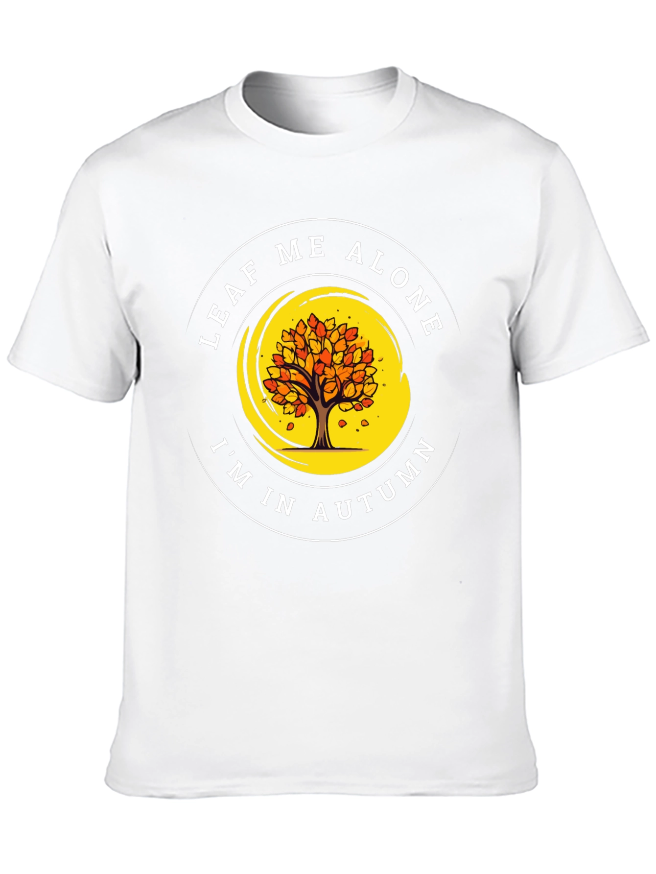 Leaf Me Alone Autumn T-Shirt