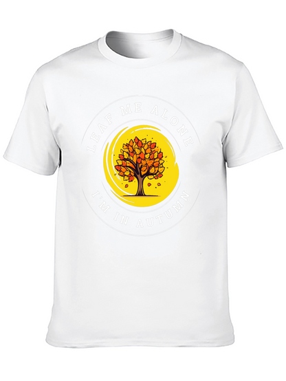 Leaf Me Alone Autumn T-Shirt