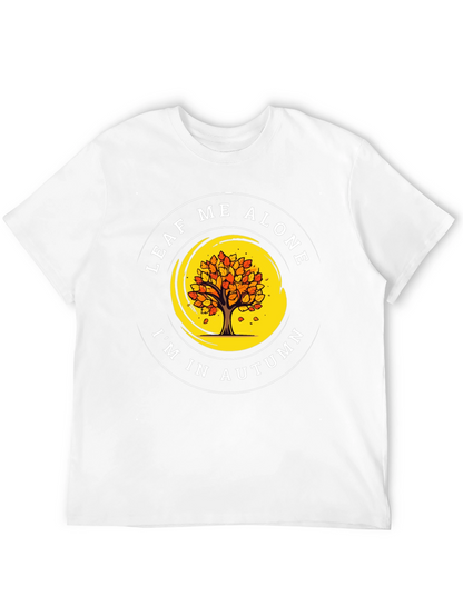 Leaf Me Alone Autumn T-Shirt