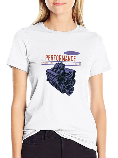 Performance Engine Graphic T-Shirt - Black