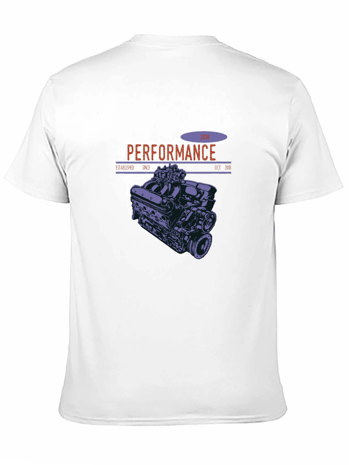 Performance Engine Graphic T-Shirt - Black