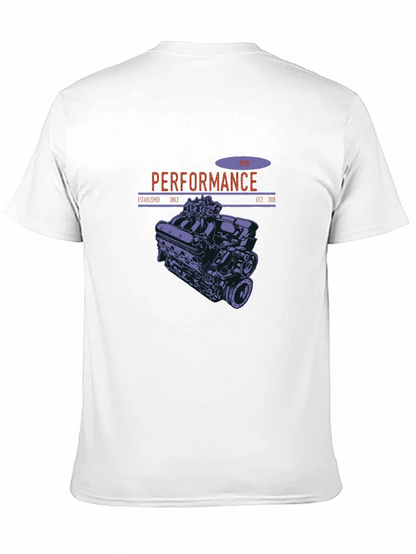 Performance Engine Graphic T-Shirt - Black
