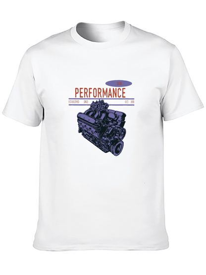 Performance Engine Graphic T-Shirt - Black