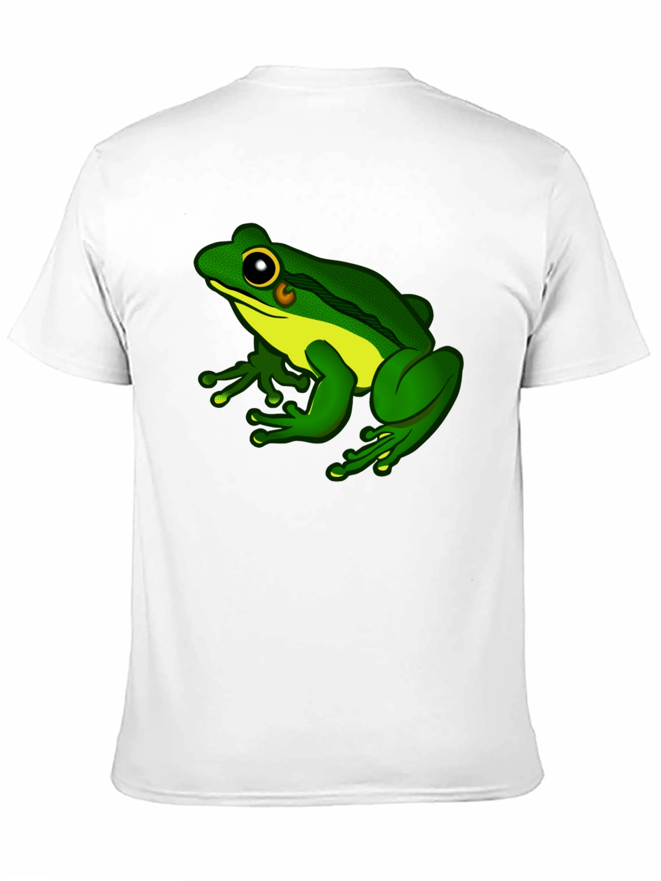 Frog Graphic Black T-Shirt - Mens Casual Tee
