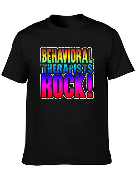 Behavioral Therapists Rock! Graphic Tee