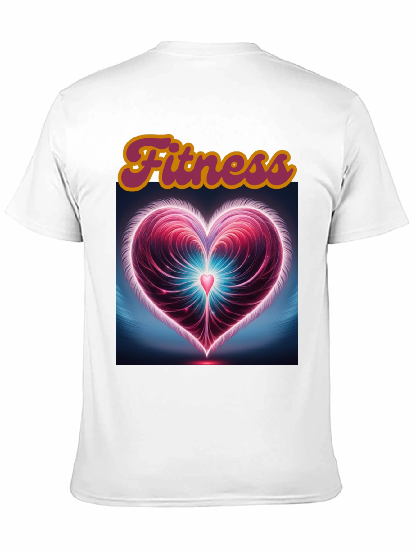 Fitness Heart Graphic Tee
