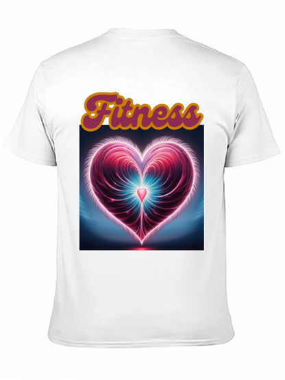 Fitness Heart Graphic Tee