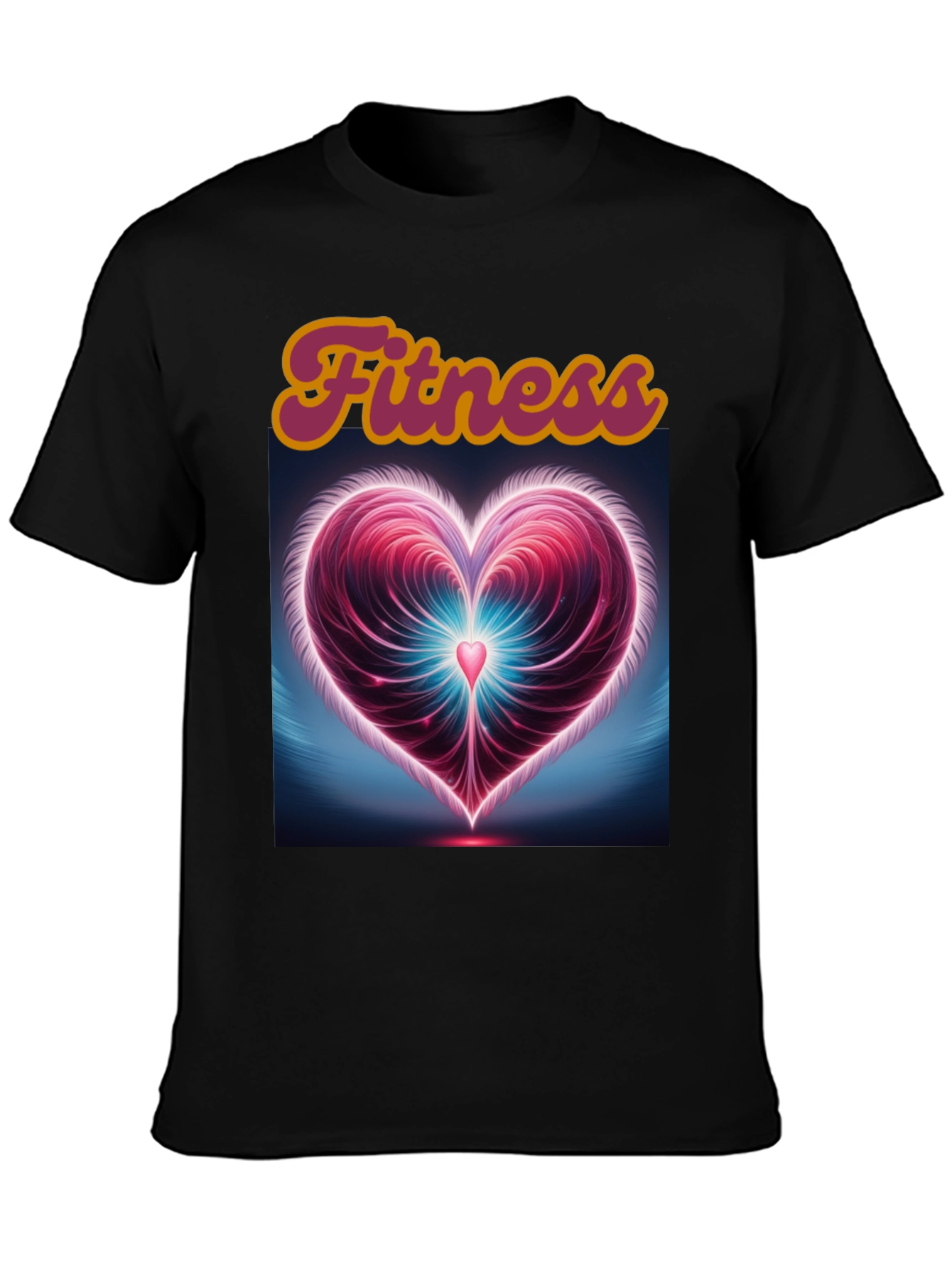 Fitness Heart Graphic Tee