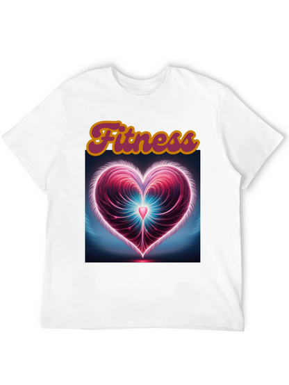 Fitness Heart Graphic Tee