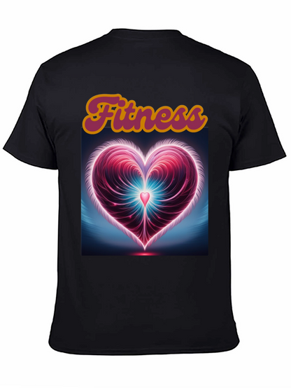 Fitness Heart Graphic Tee
