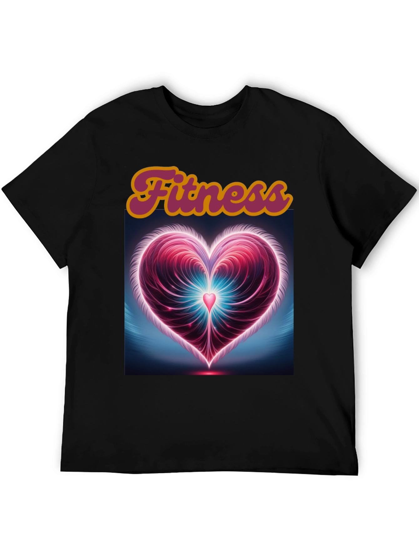 Fitness Heart Graphic Tee