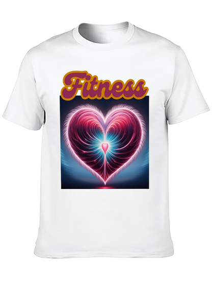 Fitness Heart Graphic Tee