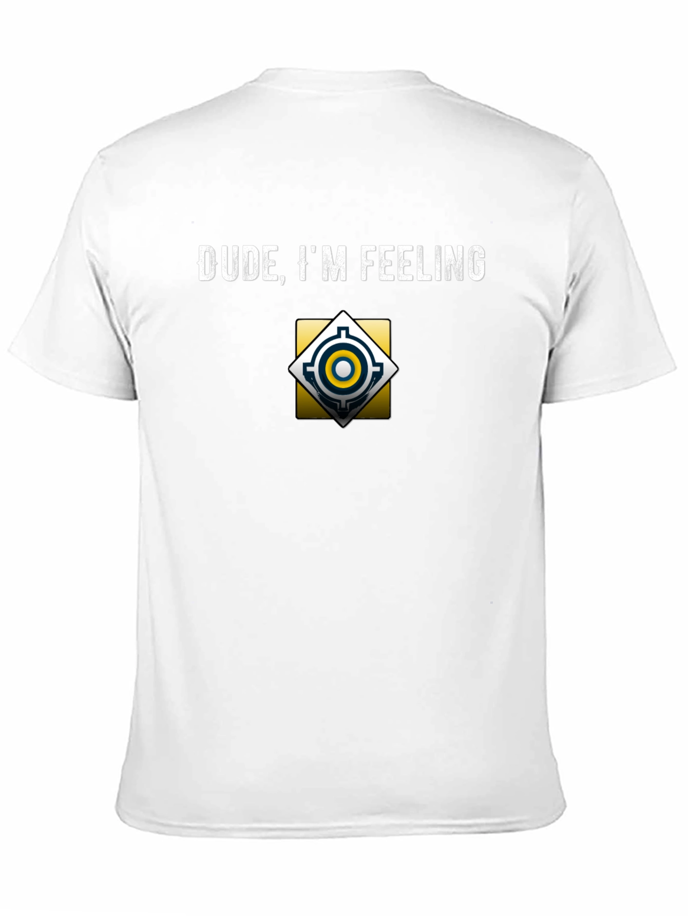 Dude Im Feeling Focused Black T-Shirt