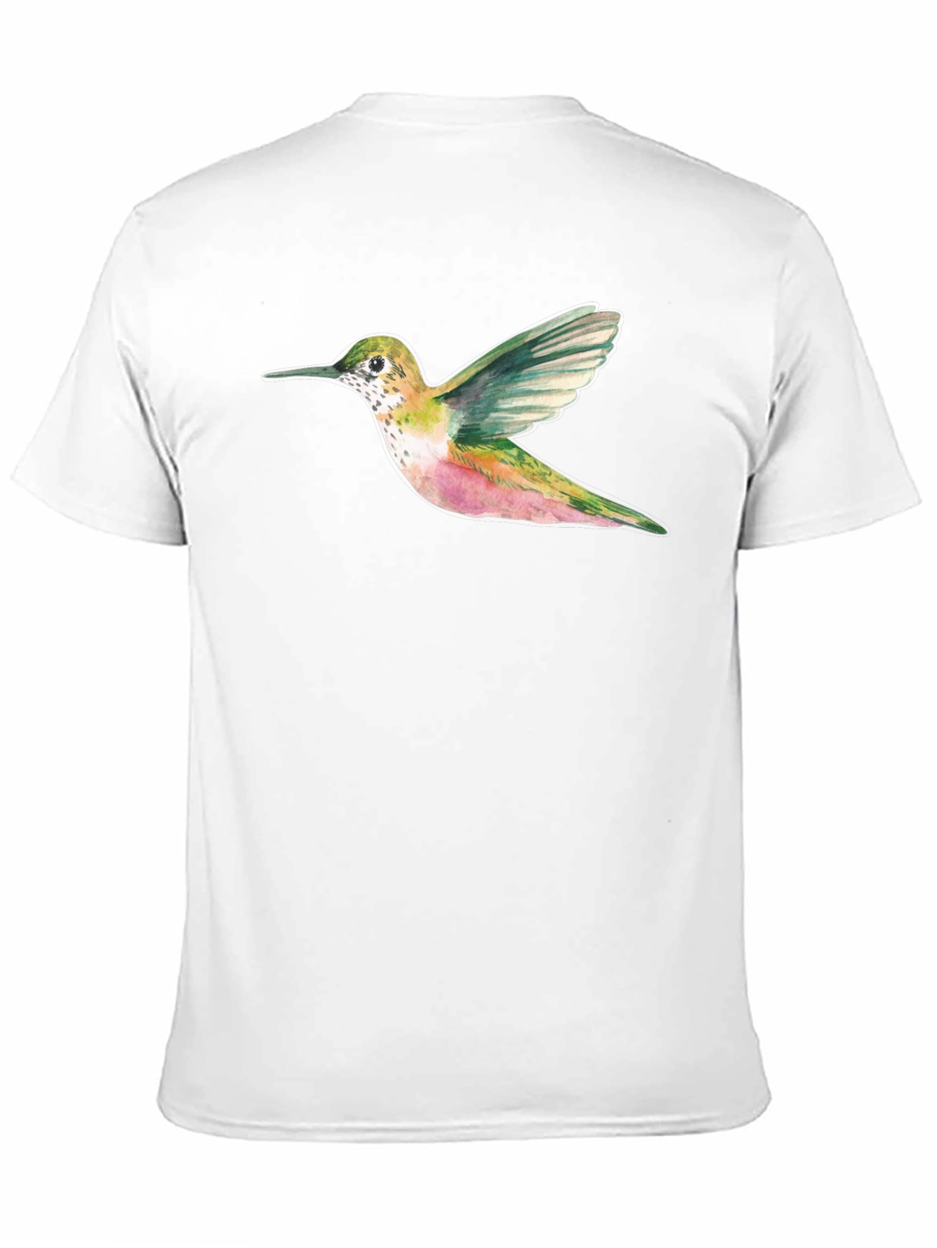 Hummingbird Graphic Tee - Nature Inspired Design