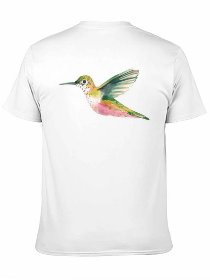 Hummingbird Graphic Tee - Nature Inspired Design