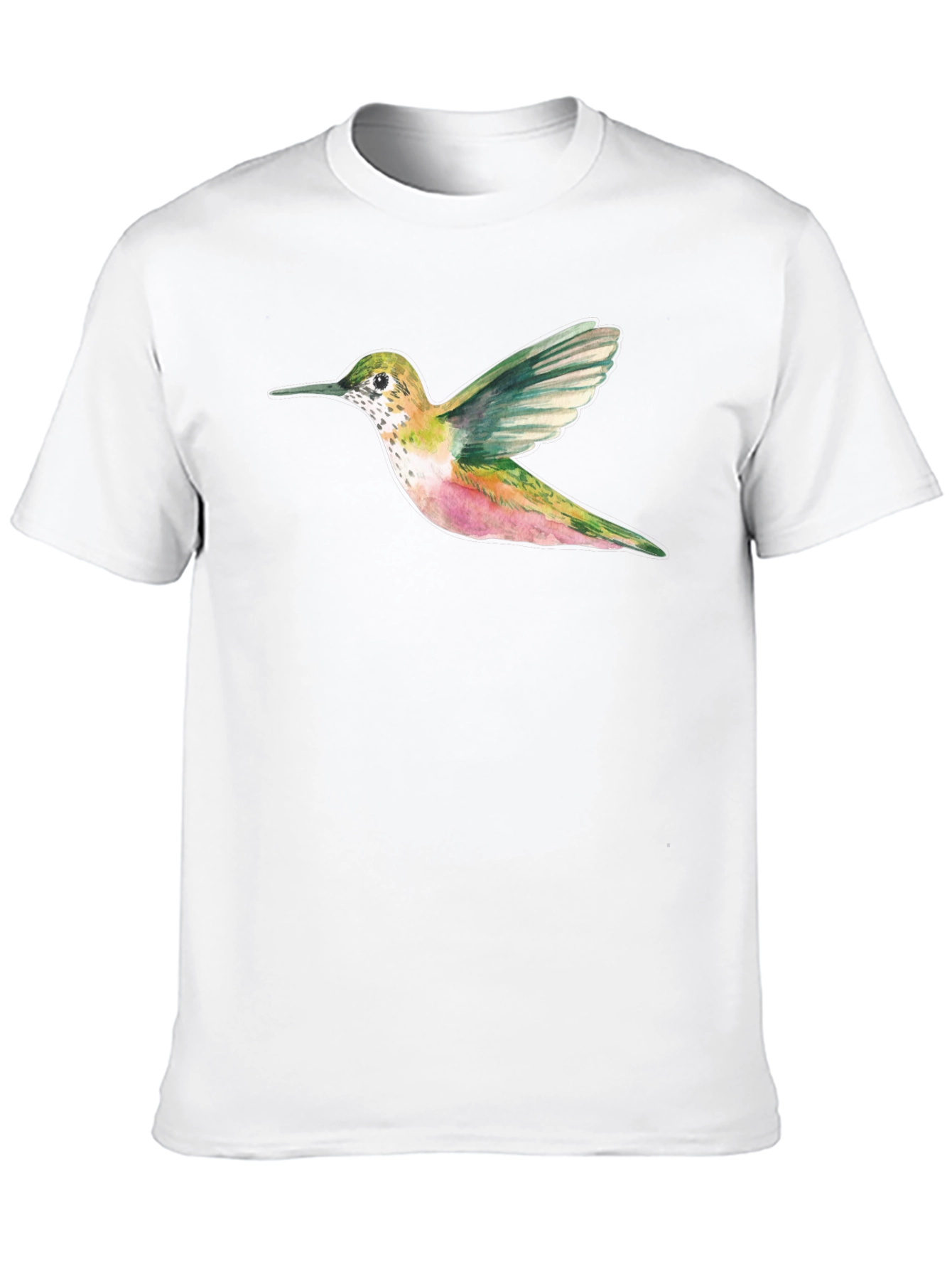 Hummingbird Graphic Tee - Nature Inspired Design