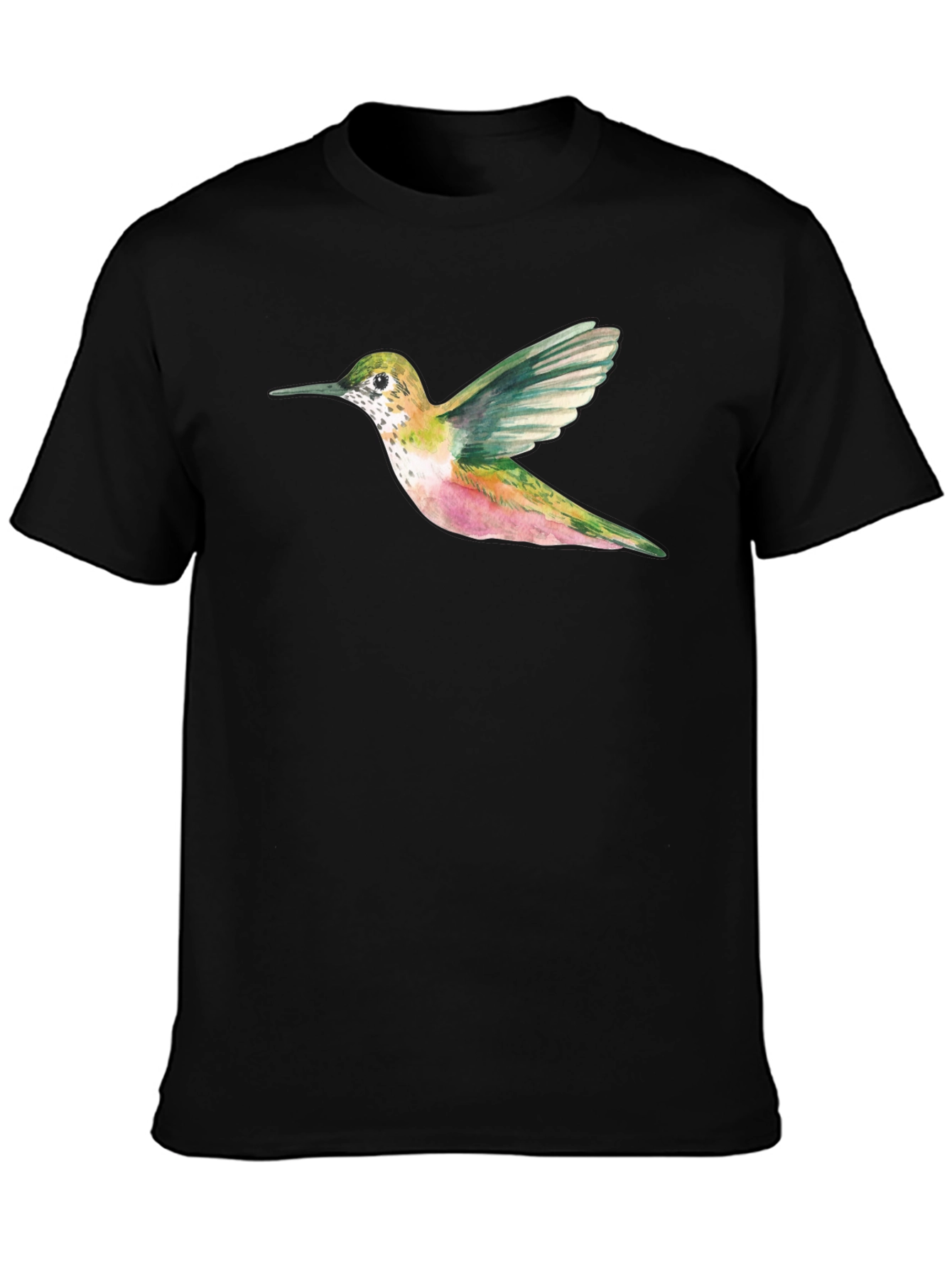 Hummingbird Graphic Tee - Nature Inspired Design