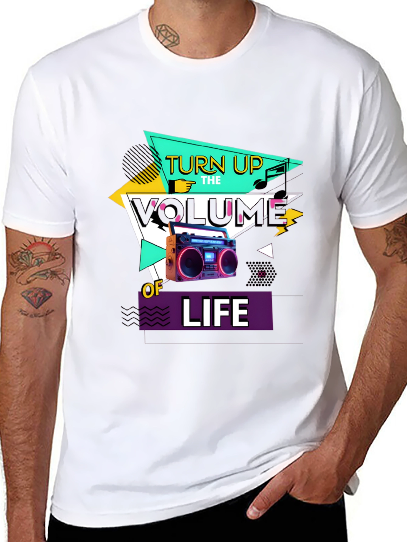 Turn Up The Volume of Life T-Shirt