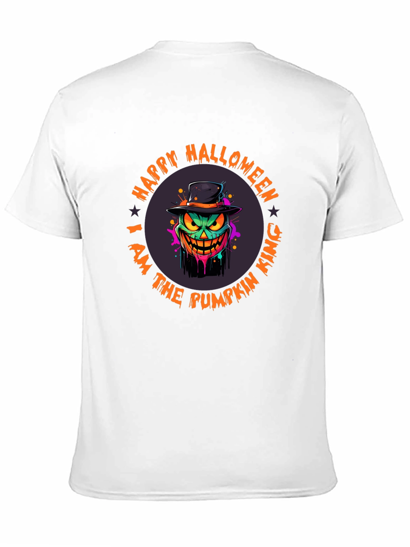 Happy Halloween Pumpkin King T-Shirt