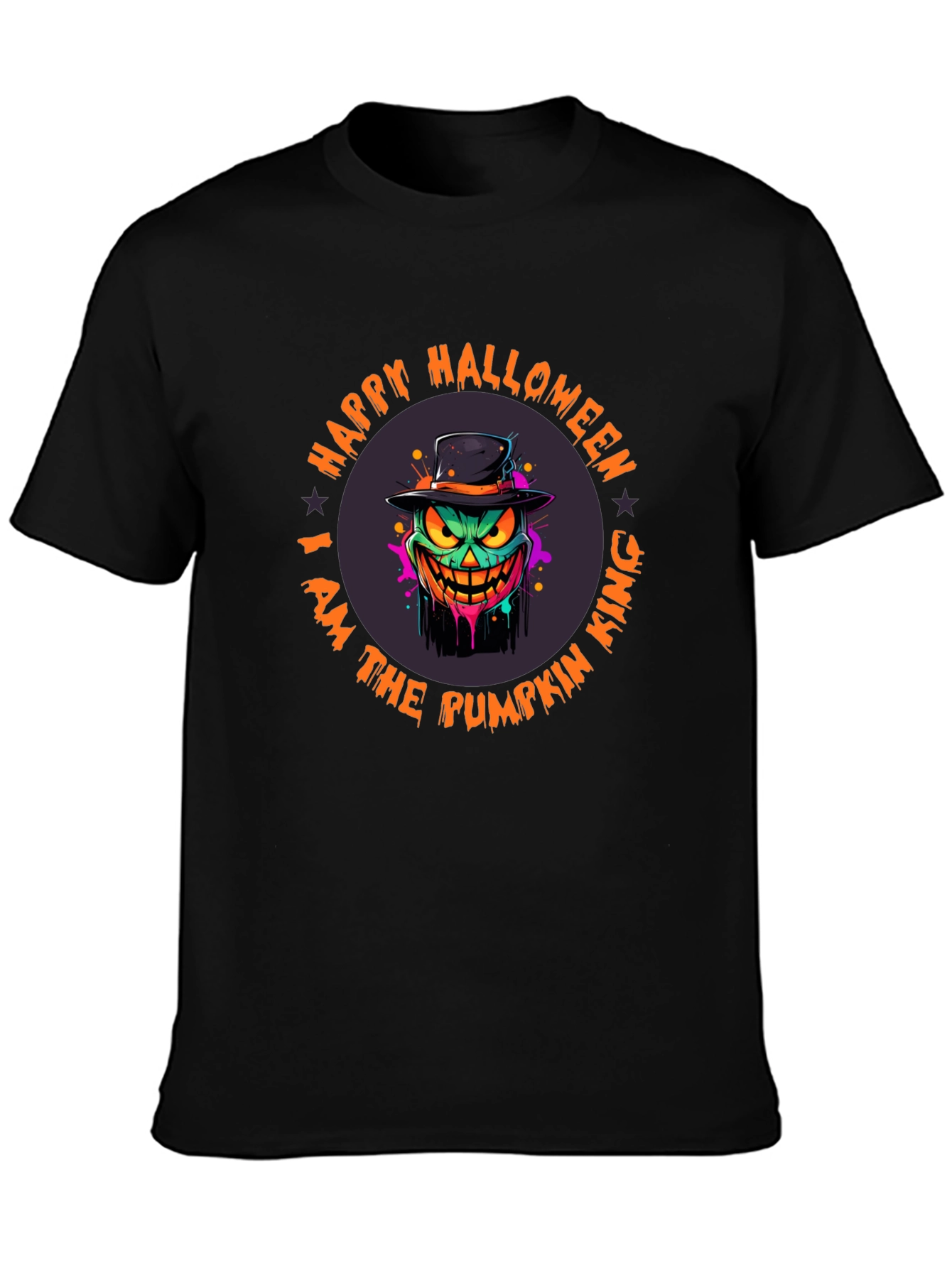 Happy Halloween Pumpkin King T-Shirt