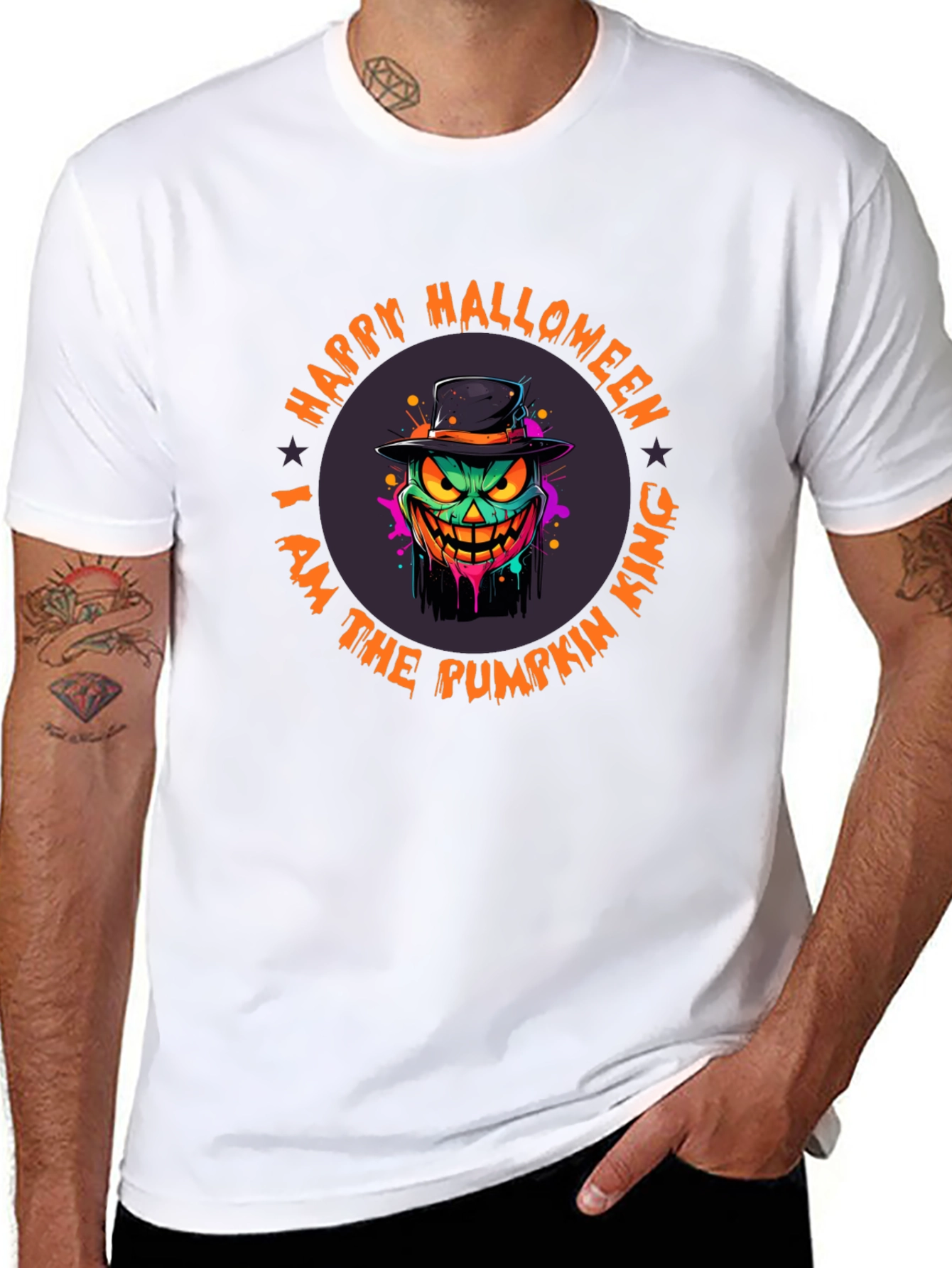 Happy Halloween Pumpkin King T-Shirt