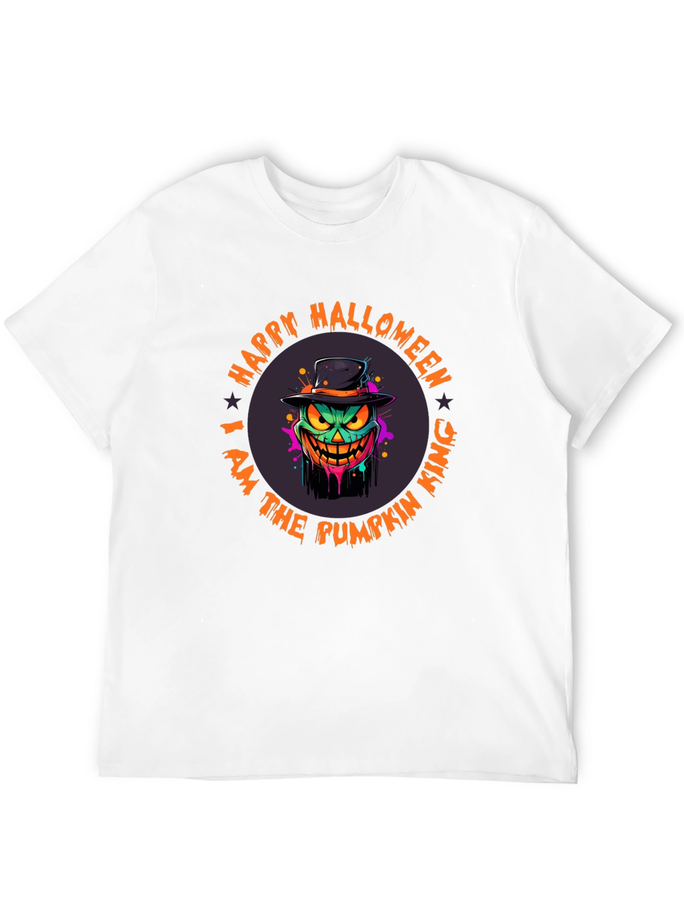 Happy Halloween Pumpkin King T-Shirt