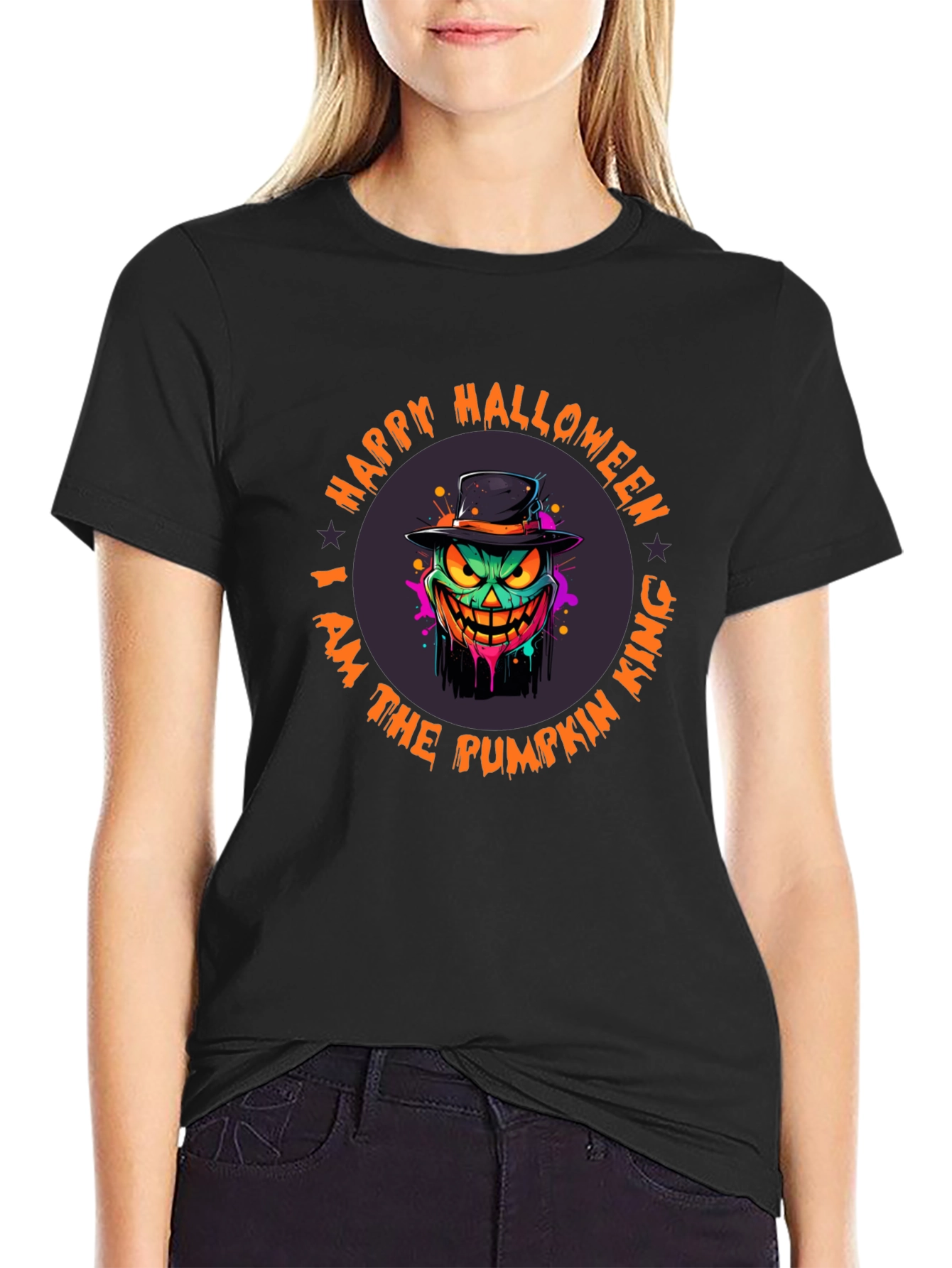 Happy Halloween Pumpkin King T-Shirt