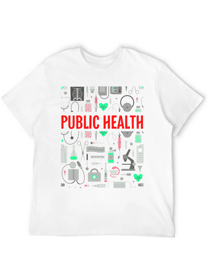 Public Health Graphic Tee - Medical Design