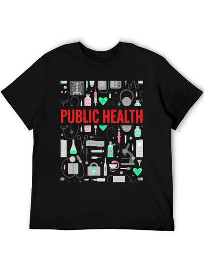 Public Health Graphic Tee - Medical Design