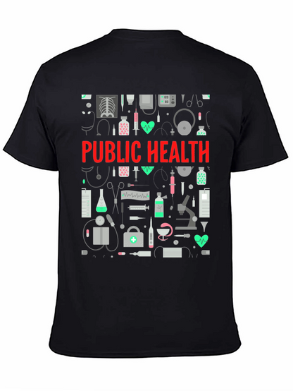 Public Health Graphic Tee - Medical Design