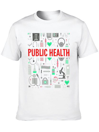 Public Health Graphic Tee - Medical Design