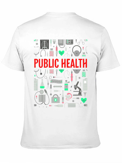 Public Health Graphic Tee - Medical Design
