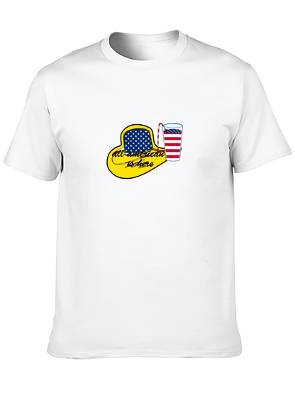 All-American Here Patriotic T-Shirt