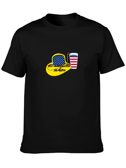 All-American Here Patriotic T-Shirt