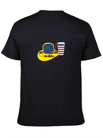 All-American Here Patriotic T-Shirt