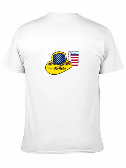 All-American Here Patriotic T-Shirt