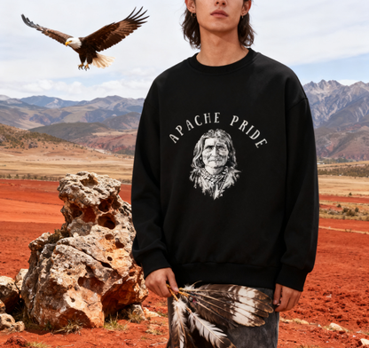 "Apache Pride" Cultural Heritage Crewneck