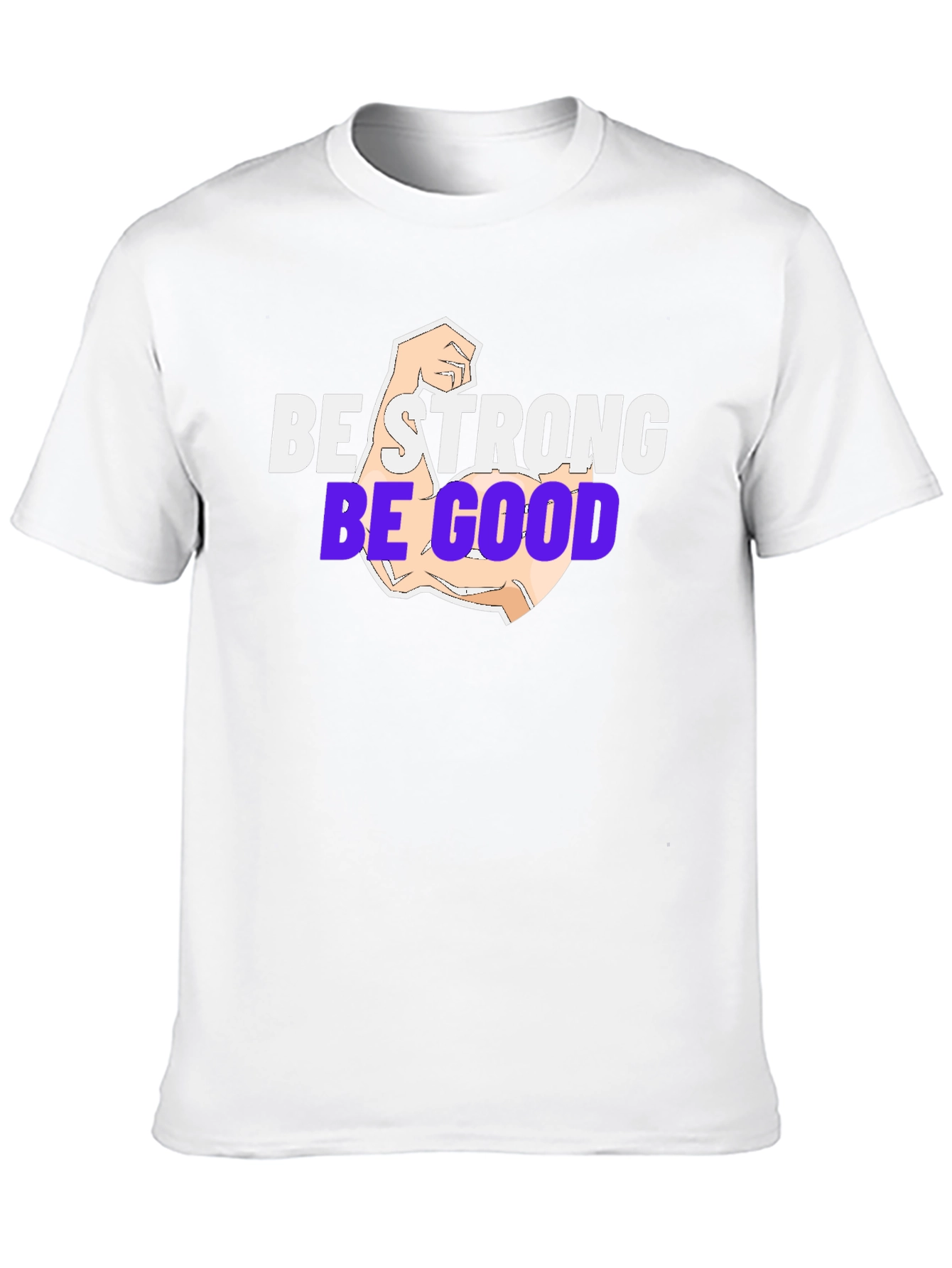 Be Strong Be Good T-Shirt - Black