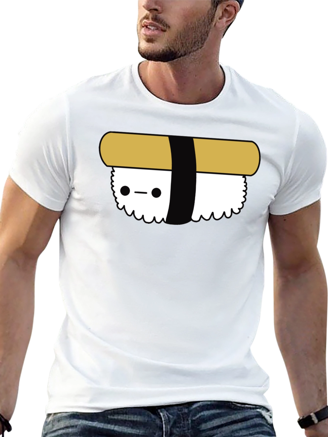 Sushi Graphic Tee - Unique Foodie Design