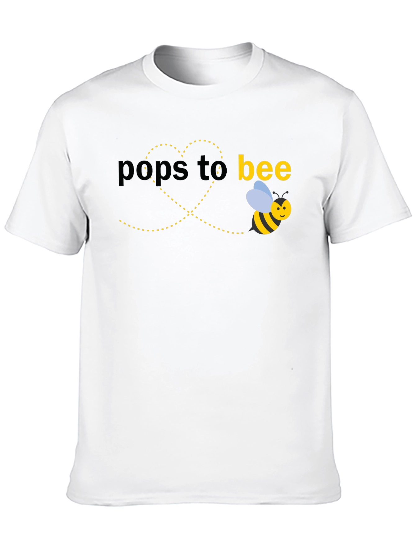 Pops to Bee T-Shirt - New Dad Gift