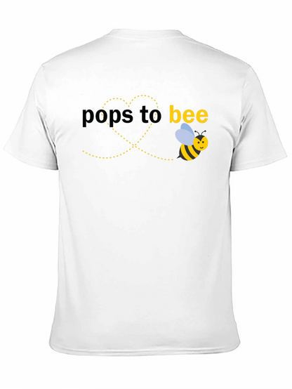 Pops to Bee T-Shirt - New Dad Gift