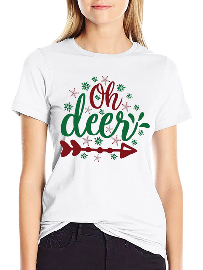 Oh Deer Christmas T-Shirt
