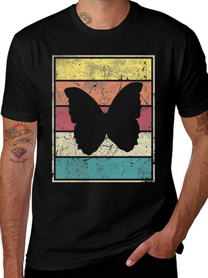 Retro Butterfly Graphic Tee