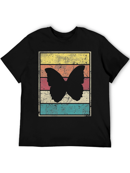 Retro Butterfly Graphic Tee