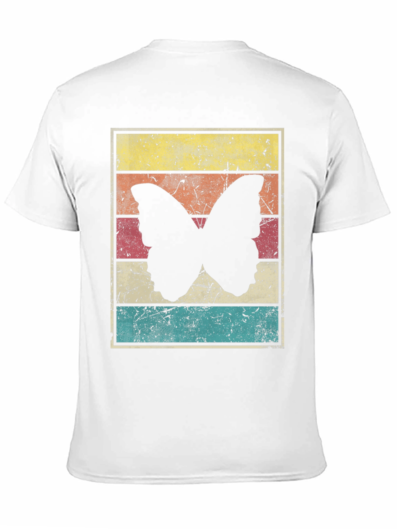 Retro Butterfly Graphic Tee