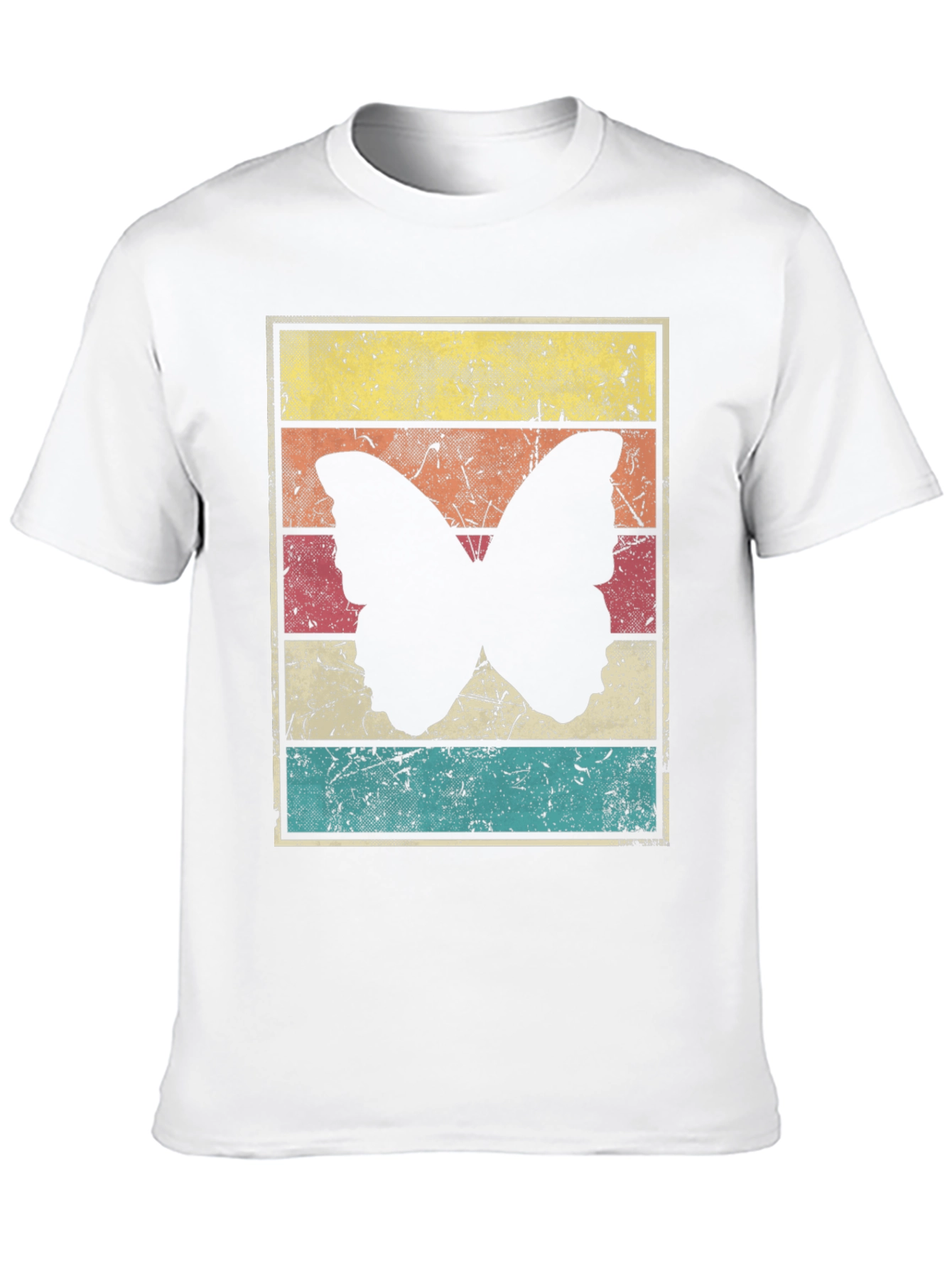 Retro Butterfly Graphic Tee