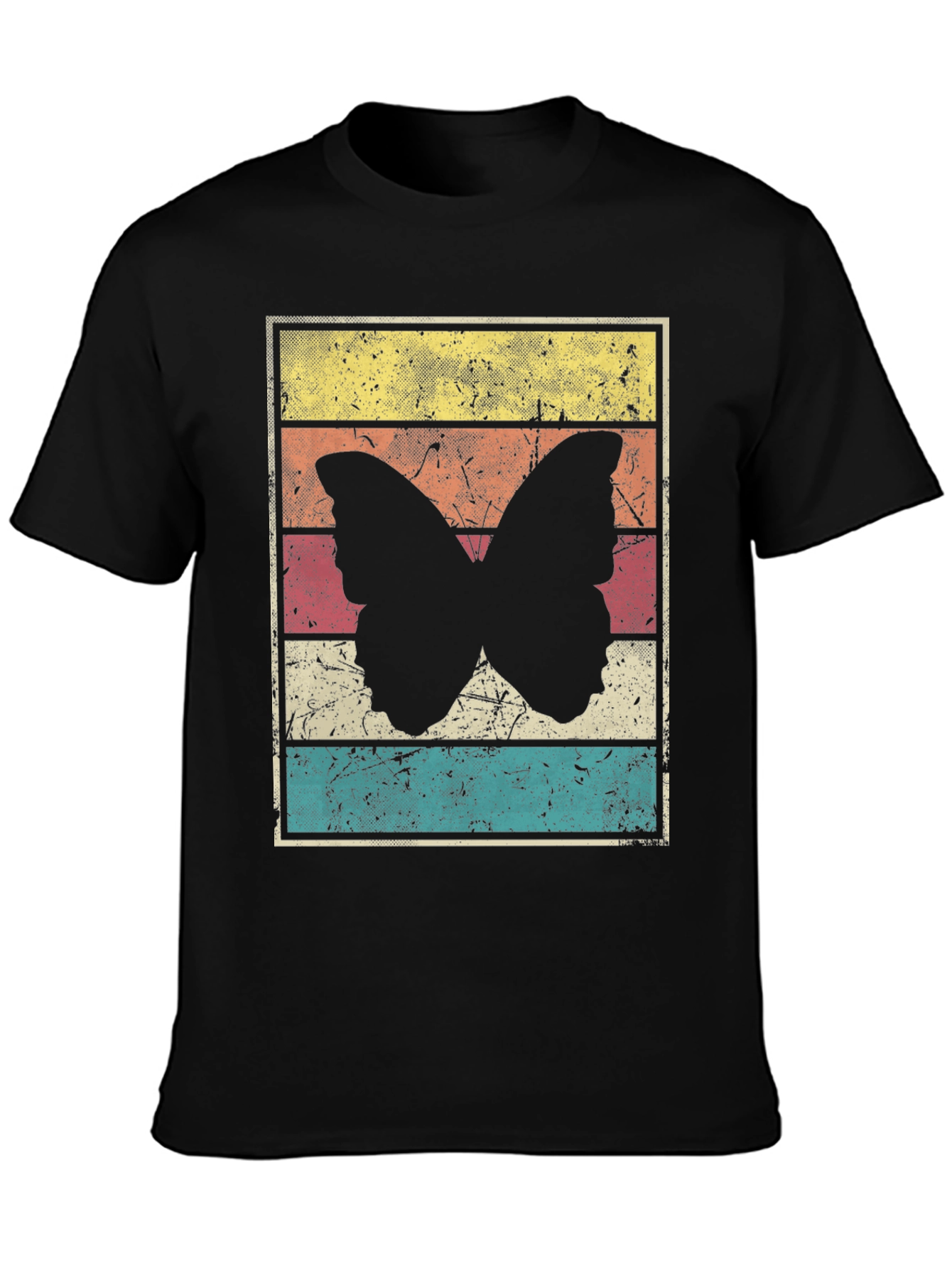 Retro Butterfly Graphic Tee