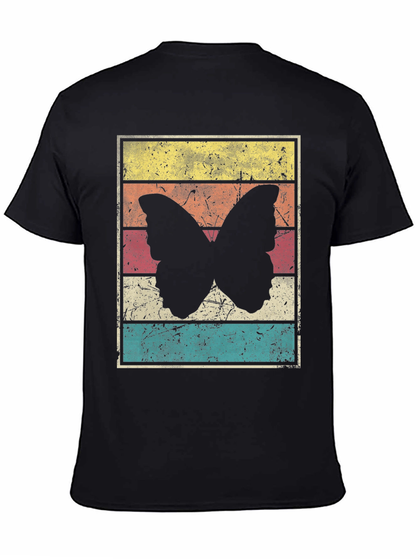 Retro Butterfly Graphic Tee