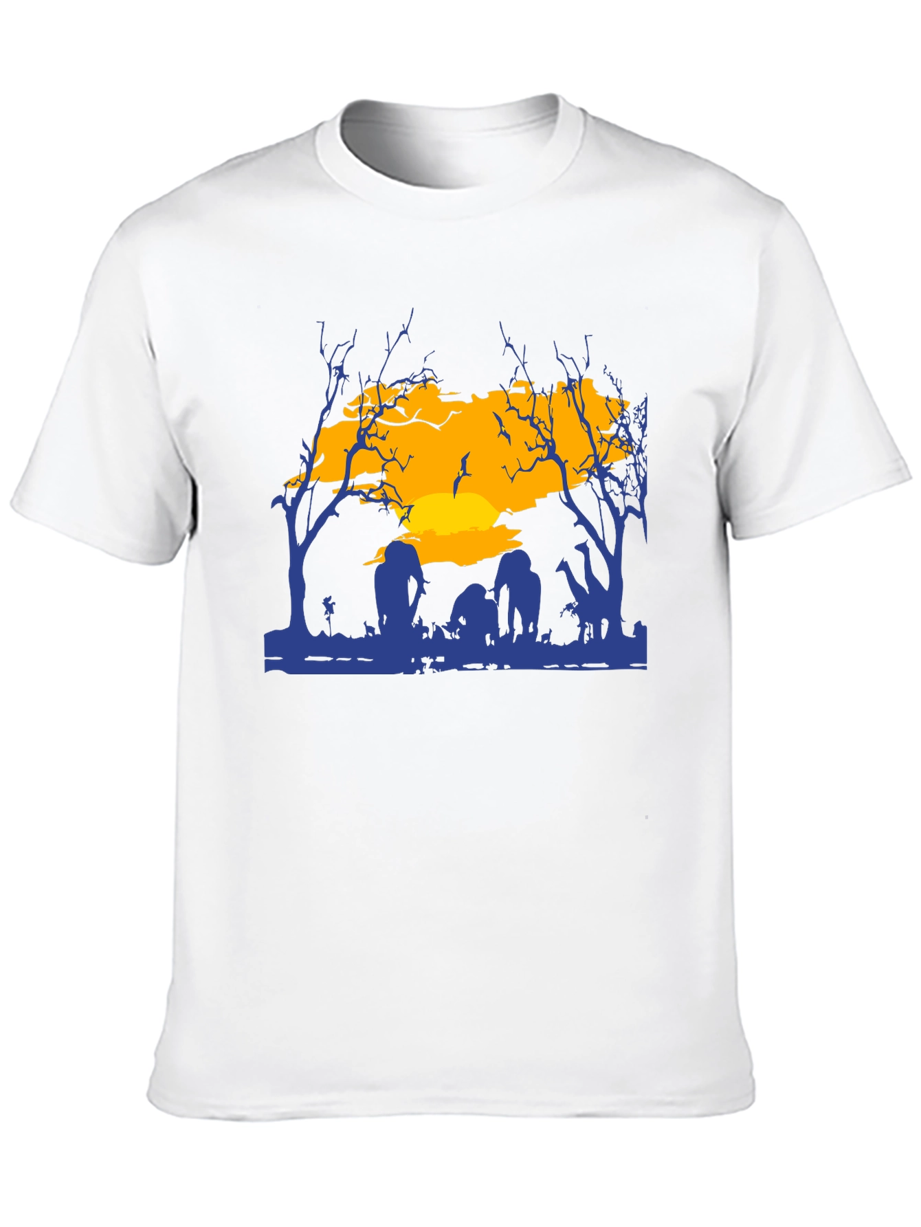 Zombie Graveyard Sunset T-Shirt